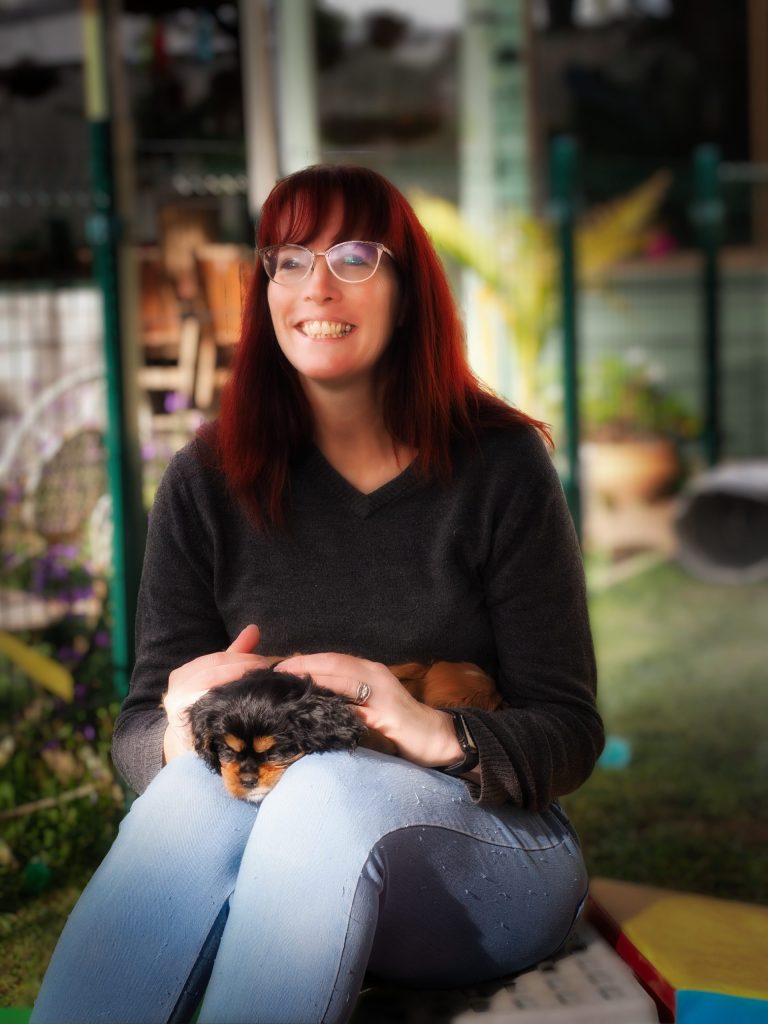 Sharon, with a Cavalier King Charles Spaniel puppy for sale on her lap, reflects on how dogs became a crucial source of support during difficult times. These loyal companions have been by her side through thick and thin, providing comfort and solace during periods of struggle, heartache, and even a near-death experience.